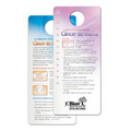 Shower Card - Early Detection for Breast / Testicular Cancer (Spanish)